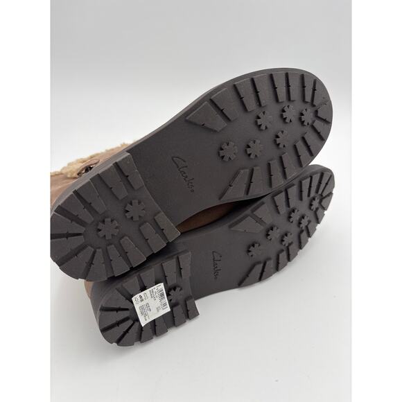 Clarks Opal Zip boots Convertible Ankle or Mid-Calf Boots Size 9.5 WIDE NEW - Picture 8 of 14